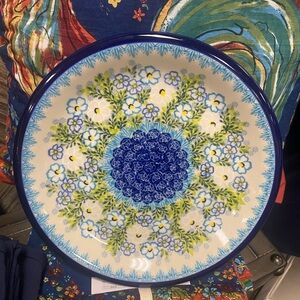Unikat Polish Pottery Dinner Plate